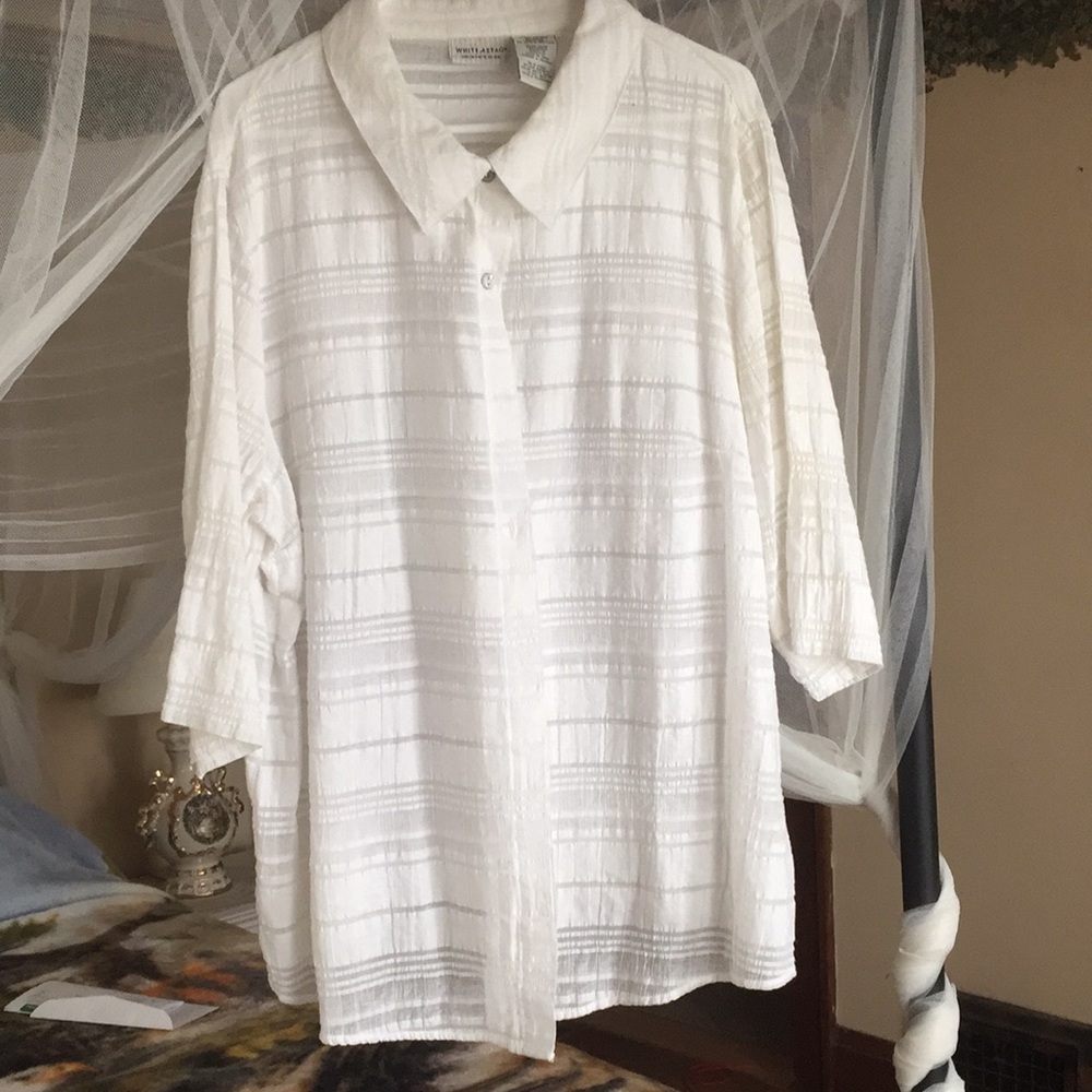 Ladies white shirt